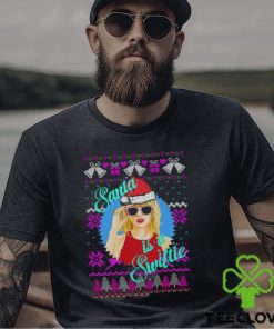 Santa is a Swiftie Ugly Xmas T Shirt