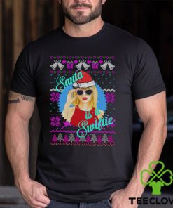 Santa is a Swiftie Ugly Xmas T Shirt