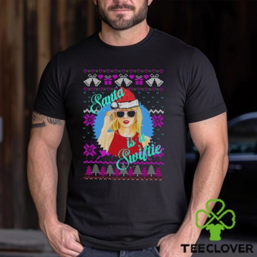 Santa is a Swiftie Ugly Xmas T Shirt