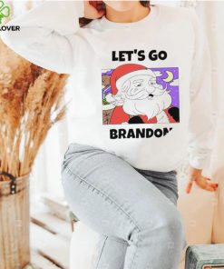 Santa let’s go brandon Christmas Holiday art hoodie, sweater, longsleeve, shirt v-neck, t-shirt