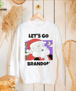 Santa let’s go brandon Christmas Holiday art hoodie, sweater, longsleeve, shirt v-neck, t-shirt