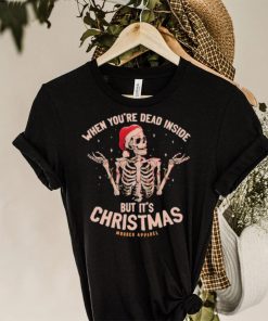 Santa skeleton when you’re dead inside but it’s Christmas sweater