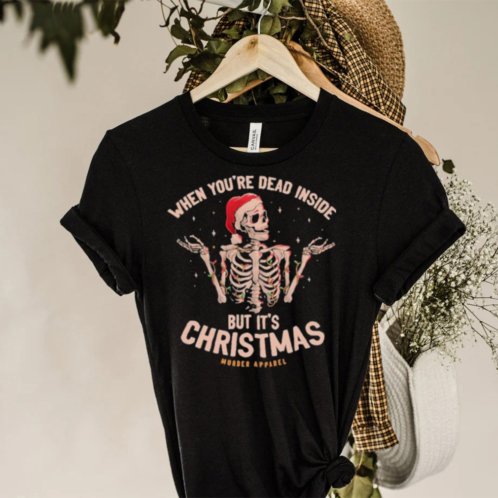 Santa skeleton when you’re dead inside but it’s Christmas sweater Santa skeleton when you’re dead inside but it’s Christmas sweater