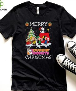 Santa snoopy and peanuts dunkin’ donuts 2023 merry christmas sweater 2 Santa snoopy and peanuts dunkin’ donuts 2023 merry christmas sweater