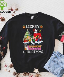 Santa snoopy and peanuts dunkin’ donuts 2023 merry christmas sweater 3 Santa snoopy and peanuts dunkin’ donuts 2023 merry christmas sweater