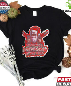 Santa soldier btch please it’s Merry Christmas not happy holidays 2024 shirt