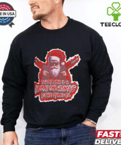 Santa soldier btch please it’s Merry Christmas not happy holidays 2024 shirt