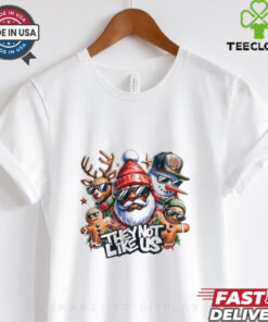 Santa they not like us Christmas shirt