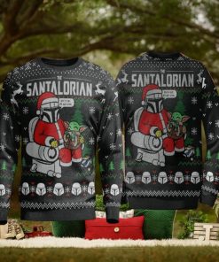 Santalorian Christmas Noel Knitted 3D Sweater For Thanksgiving