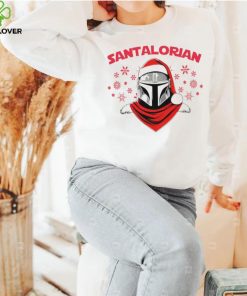 Santalorian The Mandalorian Christmas hoodie, sweater, longsleeve, shirt v-neck, t-shirt