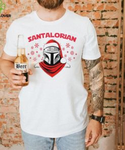 Santalorian The Mandalorian Christmas hoodie, sweater, longsleeve, shirt v-neck, t-shirt