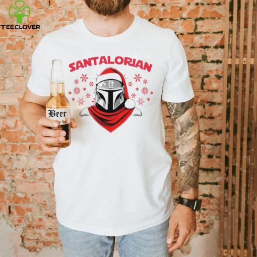 Santalorian The Mandalorian Christmas hoodie, sweater, longsleeve, shirt v-neck, t-shirt