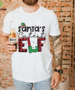 Santa's Cutest Elf Kids Christmas Sublimation