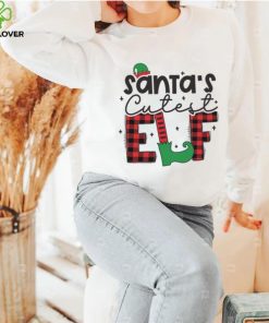 Santa's Cutest Elf Kids Christmas Sublimation