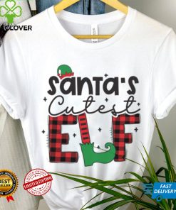 Santa's Cutest Elf Kids Christmas Sublimation