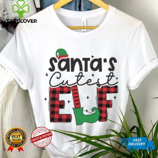 Santa’s Cutest Elf   Kids Christmas Sublimation