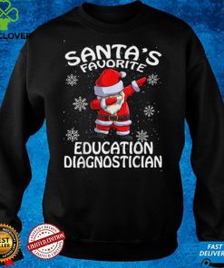 Santas Favorite Education Diagnostician Christmas T Shirt 1