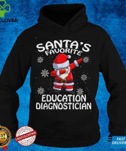 Santas Favorite Education Diagnostician Christmas T Shirt 1