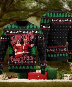 Santa’s Favorite Felon Trump Ugly Christmas Sweater