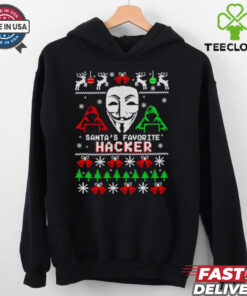 Santa’s Favorite Hacker Ugly Christmas Shirt