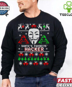 Santa’s Favorite Hacker Ugly Christmas Shirt