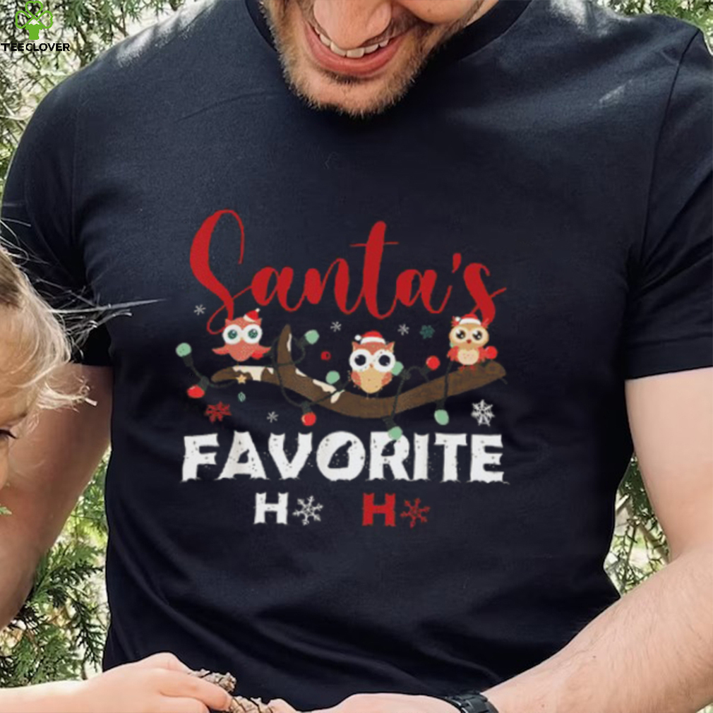 Santa’s Favorite Ho Ho Cute Christmas Humor Funny Holiday T Shirt Santa’s Favorite Ho Ho Cute Christmas Humor Funny Holiday T Shirt
