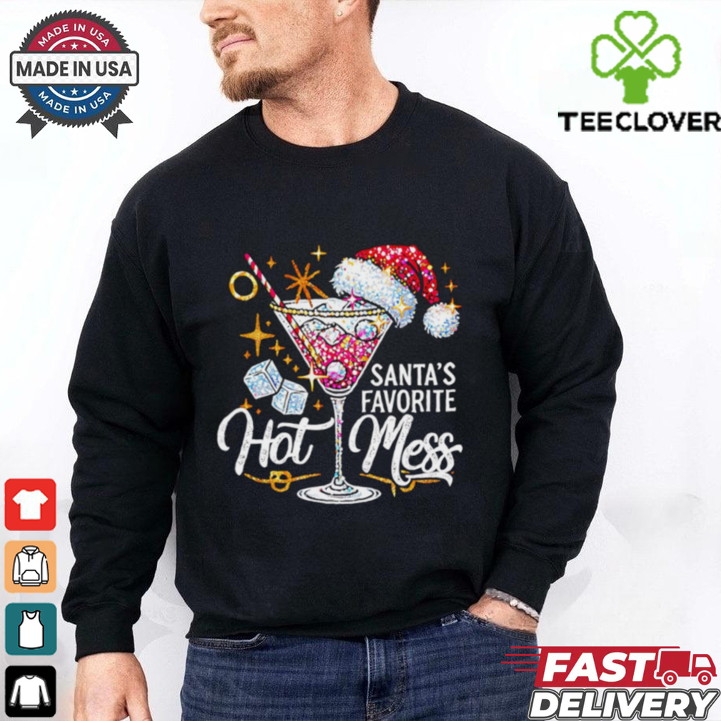 Santa’s Favorite Hot Mess Navidad Christmas shirt Santa’s Favorite Hot Mess Navidad Christmas shirt