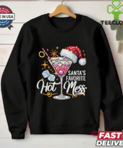 Santa’s Favorite Hot Mess Navidad Christmas shirt