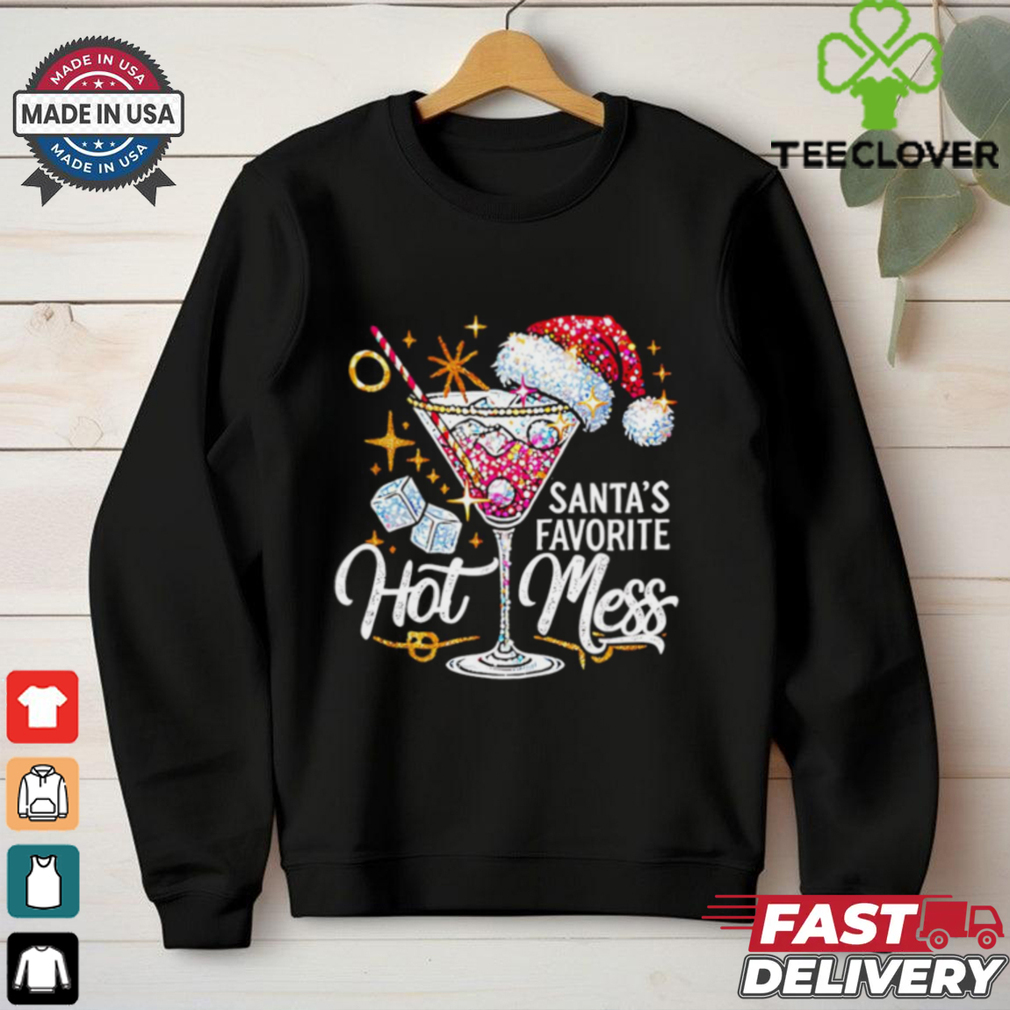 Santa’s Favorite Hot Mess Navidad Christmas shirt Santa’s Favorite Hot Mess Navidad Christmas shirt