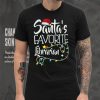 Sleighin It Dabbing Santa With Christmas Lights Christmas Unisex Shirt