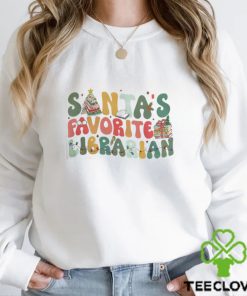 Santas Favorite Librarian Christmas Shirt Christmas Book Tree Shirt Book Lover Gift Bookworm Christmas Tee Reading Christmas Shirt 3 Santas Favorite Librarian Christmas Shirt Christmas Book Tree Shirt Book Lover Gift Bookworm Christmas Tee Reading Christmas Shirt
