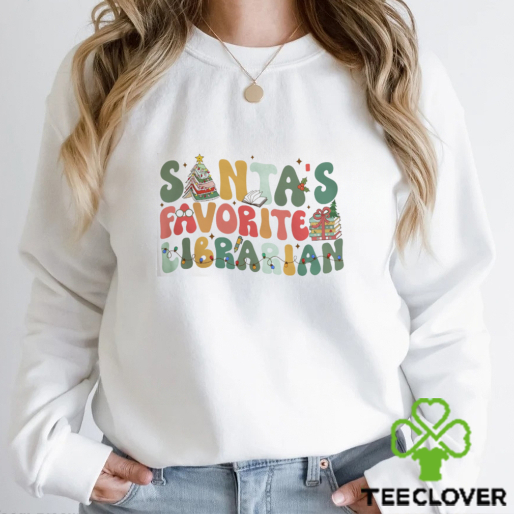 Santas Favorite Librarian Christmas Shirt Christmas Book Tree Shirt Book Lover Gift Bookworm Christmas Tee Reading Christmas Shirt Santas Favorite Librarian Christmas Shirt Christmas Book Tree Shirt Book Lover Gift Bookworm Christmas Tee Reading Christmas Shirt