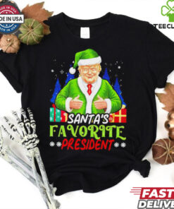 Santa’s Favorite President Funny Trump Christmas hoodie, sweater, longsleeve, shirt v-neck, t-shirt