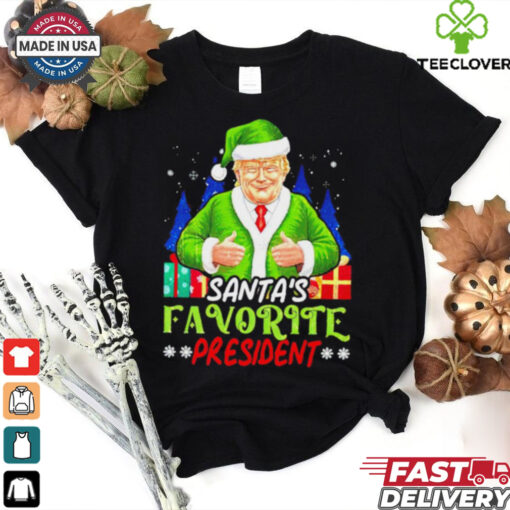 Santa’s Favorite President Funny Trump Christmas hoodie, sweater, longsleeve, shirt v-neck, t-shirt