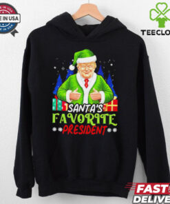 Santa’s Favorite President Funny Trump Christmas hoodie, sweater, longsleeve, shirt v-neck, t-shirt