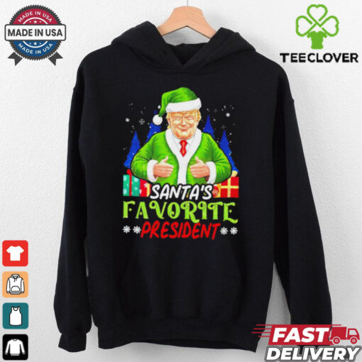 Santa’s Favorite President Funny Trump Christmas hoodie, sweater, longsleeve, shirt v-neck, t-shirt