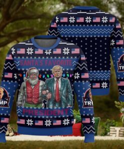 Santa’s Favorite President Trump Christmas Ugly Sweater