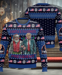 Santa’s Favorite President Trump Christmas Ugly Sweater
