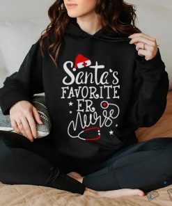 Santa’s Favourite Er Nurse Vintage shirt