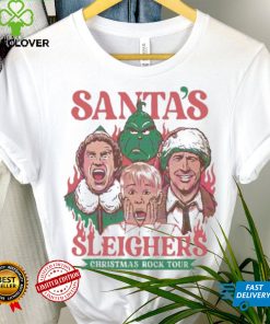 Santas Sleighers Christmas Rock Tour Shirt 2 Santas Sleighers Christmas Rock Tour Shirt
