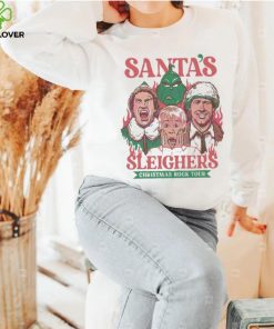 Santas Sleighers Christmas Rock Tour Shirt 3 Santas Sleighers Christmas Rock Tour Shirt