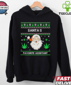Santa’s favorite assistant weed Christmas shỉt