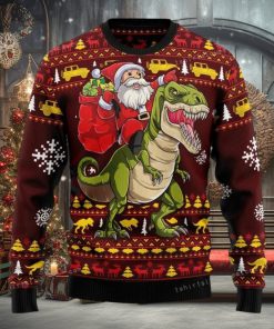 Santassic Park Ugly Sweater