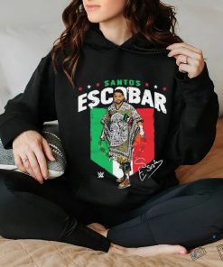 Santos Escobar Flag Signature Retro Shirt