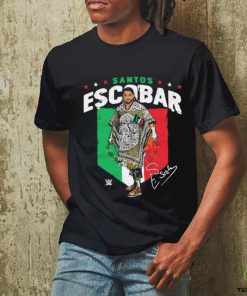 Santos Escobar Flag Signature Retro Shirt