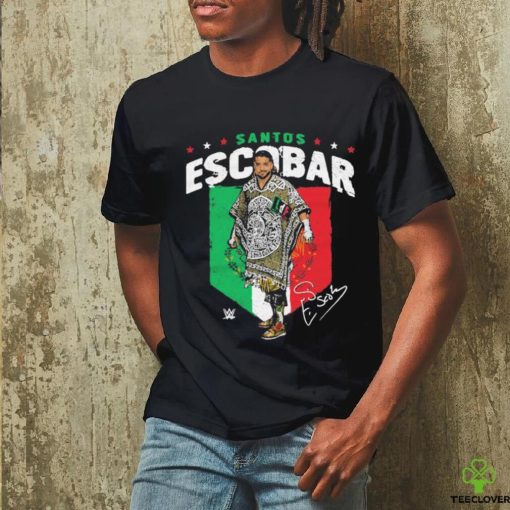 Santos Escobar Flag Signature Retro Shirt