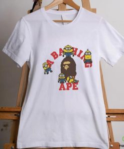 Sapnapvids Minion A Bathing Ape Shirt