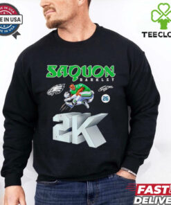 Saquon Barkley 2k Philadelphia Eagles signature shirt