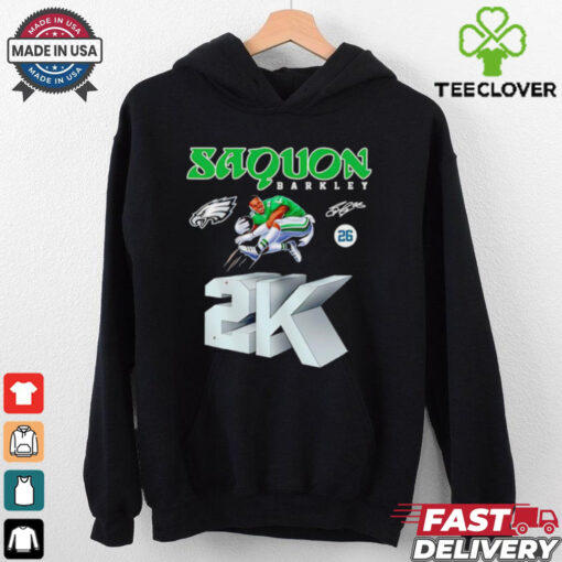 Saquon Barkley 2k Philadelphia Eagles signature shirt