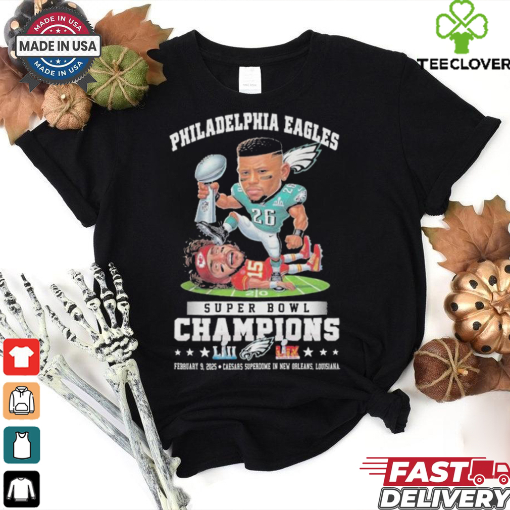 Saquon Barkley Beat Stomp Patrick Mahomes Philadelphia Eagles Philly Vs Kansas City Chiefs Super Bowl Champions 2025 Nola T shirts Saquon Barkley Beat Stomp Patrick Mahomes Philadelphia Eagles Philly Vs Kansas City Chiefs Super Bowl Champions 2025 Nola T shirts